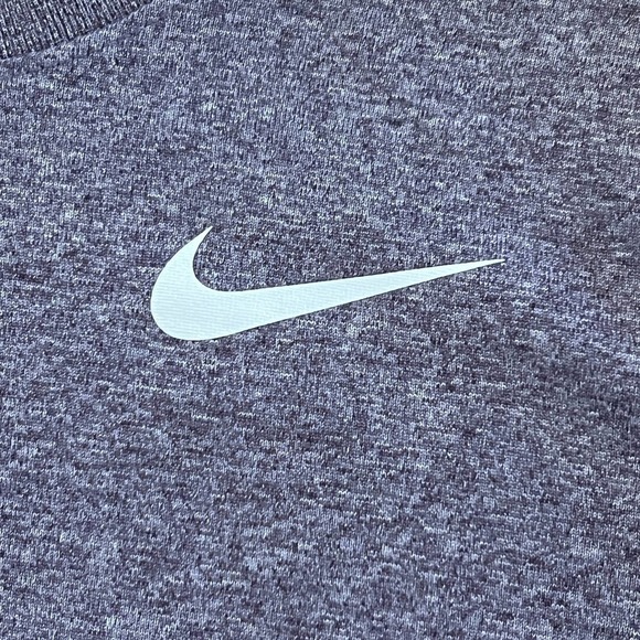 NIKE DRI-FIT LEGACY STANDARD FIT TRAINING ACTIVEWEAR TEE PURPLE WOMEN'S SIZE XS - Picture 8 of 10